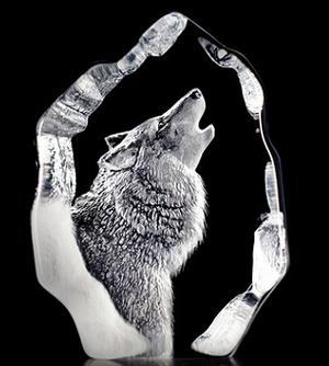 Mats Jonasson Wildlife Howling Wolf