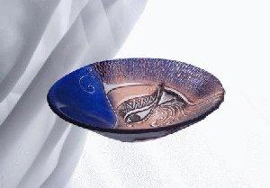 Mats Jonsson Athena Blue Bowl, medium