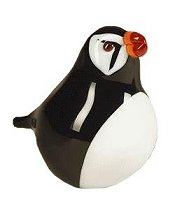 Orient and Flume Puffin Glass Sculpture