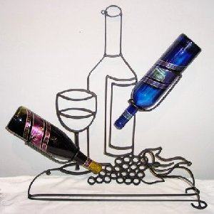 Functional Wine and Glass Rack