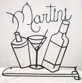 Functional Martini Glass Holder