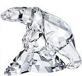 Swarovski Nanuc - Polar Bear, Silver Crystal Retired
