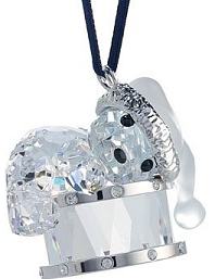 Swarovski Kris Bear on Drum Ornament -Retired
