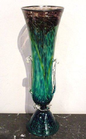 Tall Footed Vase