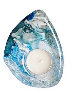 POSEIDON - Mats Jonasson Crystal Candlelight Tealite holder 69005