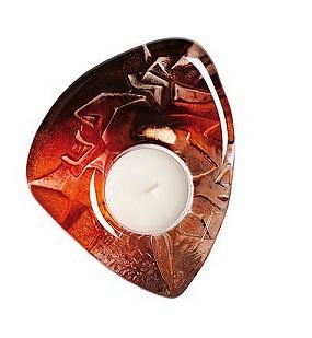 Lucifer - Mats Jonasson Crystal Candlelight Tealite holder 69002