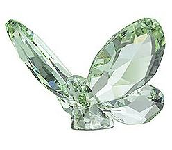 Swarovski Butterfly Light Peridot Crystal-Retired