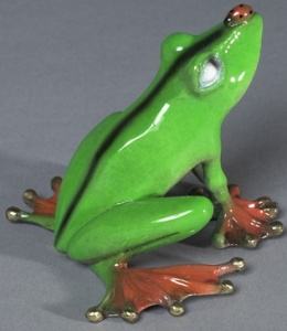 Lime-Green 'Don't Bug Me' Frog