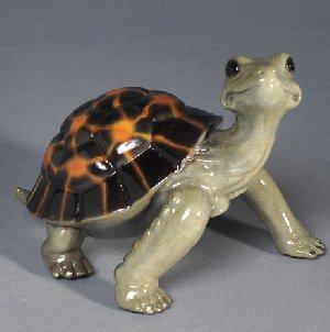 Black-Orange Daden Turtle by Barry Stein