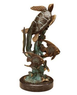 Bronze Sea Turtle Sculpture 5217C