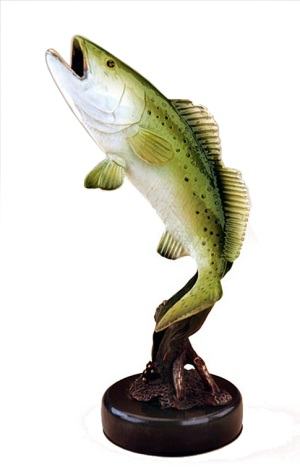 Bronze Sea Trout Sculpture 31658