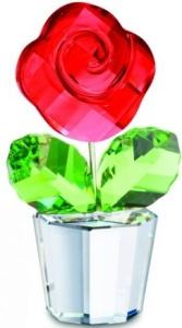 Rose, Red  Swarovski Crystal