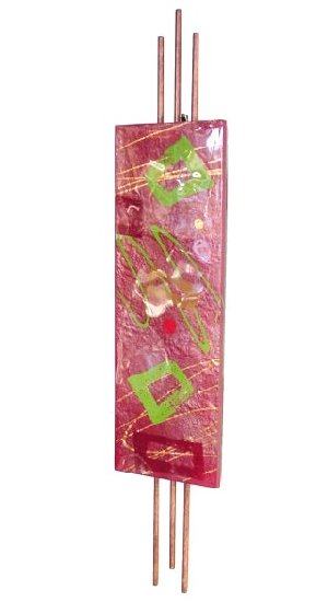 Mark Hines Wallsculpture abstract, red