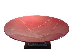 Mark Hines Red Platter