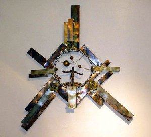 Triumvirate Metal Wall Sculpture
