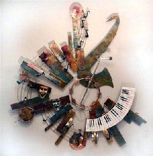 Tribute to Charlie Wall Sculpture