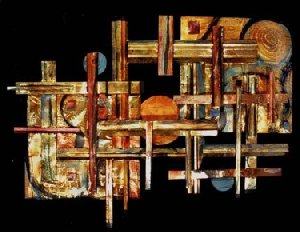 Kronos Metal Wall Sculpture