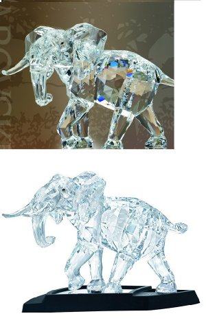 SCS Swarovski Limited Edition 2006 Elephant -Retired
