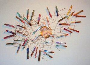 Pick-up Stix Wall Sculpture