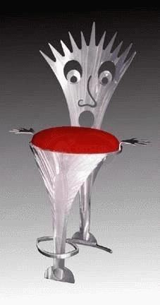 Exclamation Bar Stool