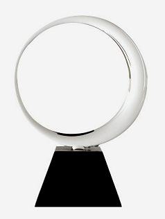 Eclipse Glass Sculpture, clear