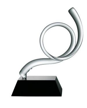 Moving Up - Glass Sculpture