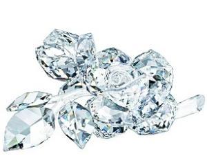 Swarovski Crystal Living Roses