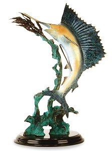 Ballyhoo Sailfish Sculpture 31996