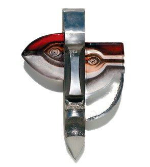 Atle II Red Mask by Mats Jonasson- MJ-68006