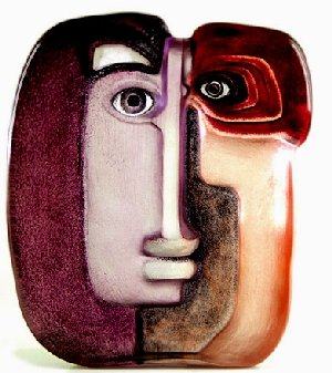 Ideo Red Mask by Mats Jonasson-MJ-65132
