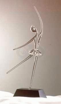 Ballerina Glass Sculpture
