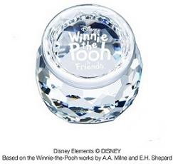Winnie Pooh Title Plaque Swarovski Crystal Disney