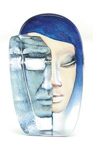 FeMale Mask by Mats Jonasson, Blue MJ-65128