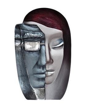 FeMale Mask by Mats Jonasson, Red -MJ 65129