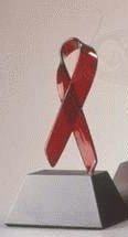 Remembrance Ribbon, red small - Special order
