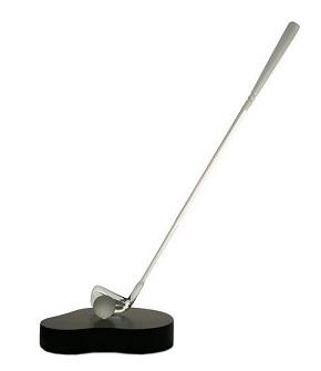 Golf Club and Ball Glass Sculpture