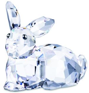 Swarovski Crystal Rabbit Lying