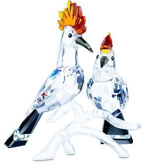 Hoopoes Swarovski Crystal