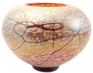 Mantle Ovid Placer by Nourot Glass Studio
