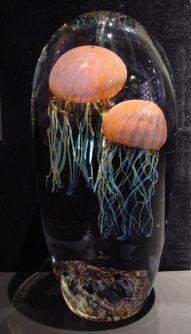 Richard Satava Double Pacific Orange Jellyfish Magnum Size