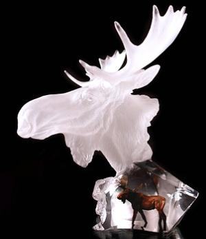 Dominion Moose Sculpture Ltd Ed, by Kitty Cantrell retired