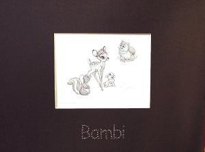 Swarovski Bambi Lithograph - Archived Data