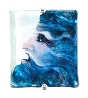 Mats Jonasson Poseidon Mask Wall Sculpture MJ 63021