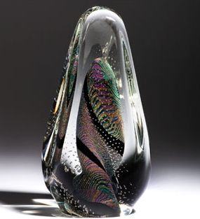 Infinity Art Glass Dichroic Tetra