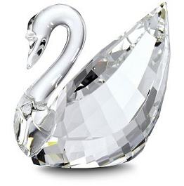 Swarovski Clear Smooth/Faceted Maxi Swan