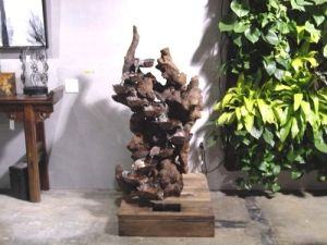 Homescapes Carmel Gallery Redwood Sculptures Display