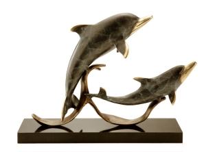 Sailors Delight Dolphins Sealife Sculpture 80180