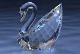 Swarovski Crystal Swan