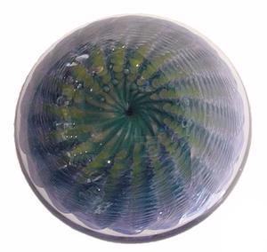 Epiphany Purple Paperweight Disk
