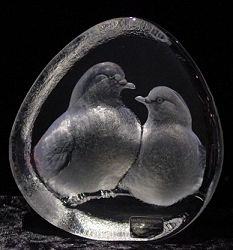 Turtle Doves by Mats Jonasson